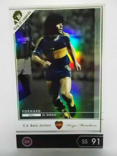 Panini Converted WCCF to FOOTISTA Insert South America RONALDO PELE MARADONA - Picture 6 of 21
