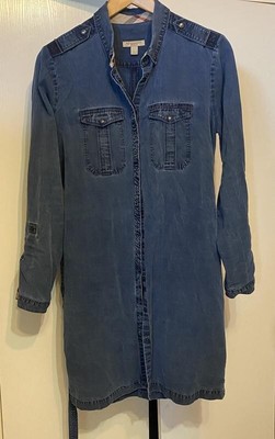 ワンピース Burberry Denimdresses BURBERRY】DELILAH チェックギャザーワンピース (Burberry