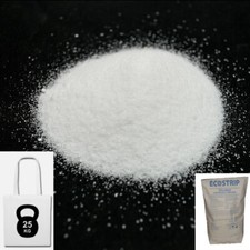 SODA BLASTING MEDIA "ECOSTRIP" SODIUM BICARBONATE OF SODA 25KG ECOSS 285 Microns