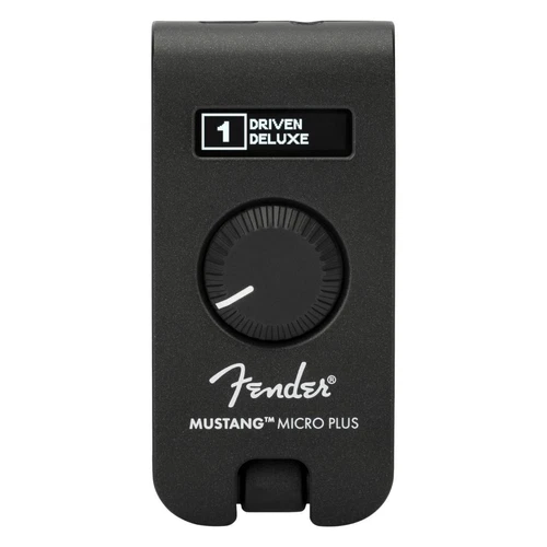 Fender Mustang Micro Plus Digital Amp with 50 Amp and Effect Models Black