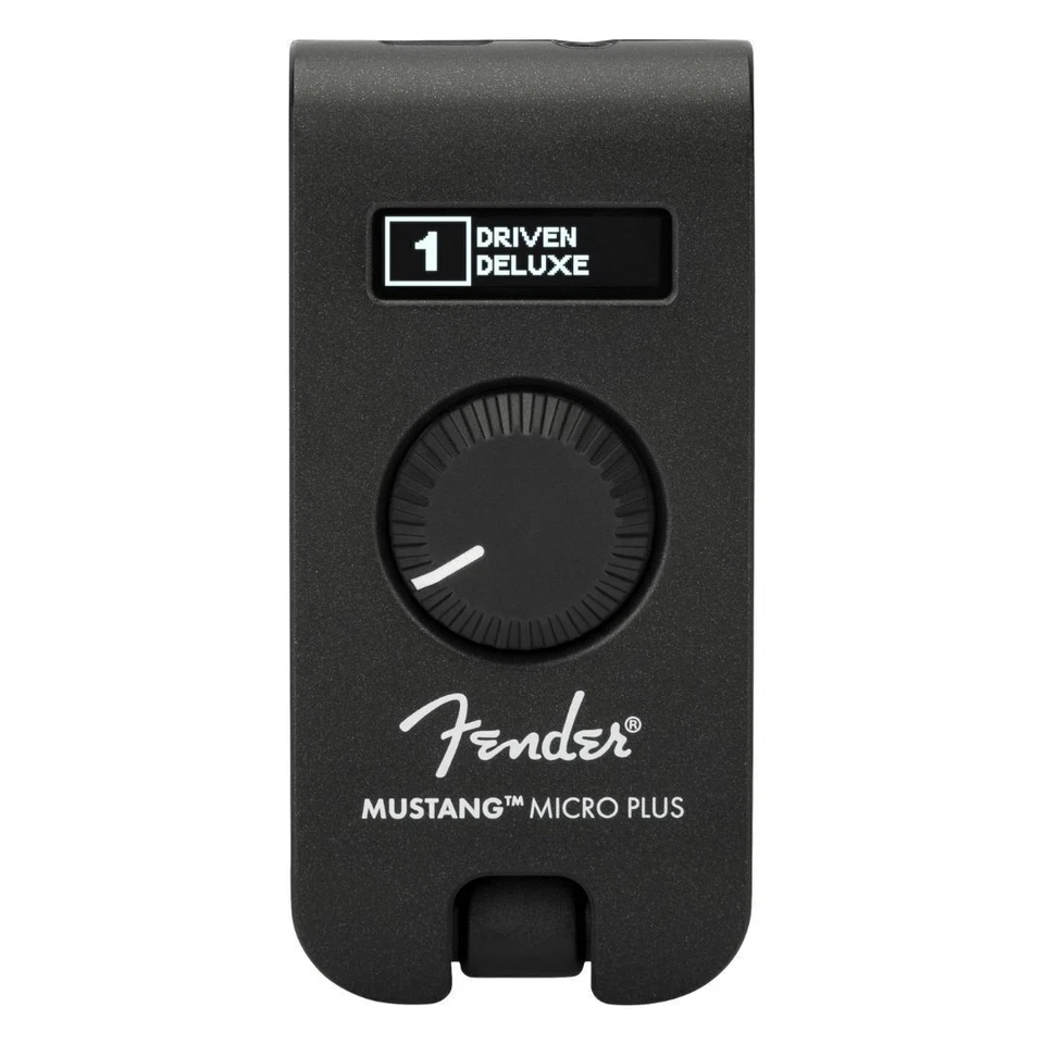 Fender Mustang Micro Plus Digital Amp with 50 Amp and Effect Models Black