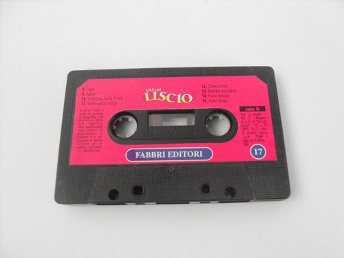 Musicassetta VAI COL LISCIO Fabbri Editori 17 Mc Tape Cassette - Imagen 2 de 2