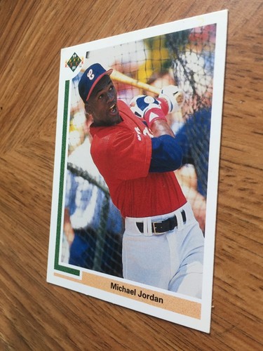 1991 Upper Deck MICHAEL JORDAN Rookie Baseball card # SP 1 - Chicago White Sox - Foto 4 di 6