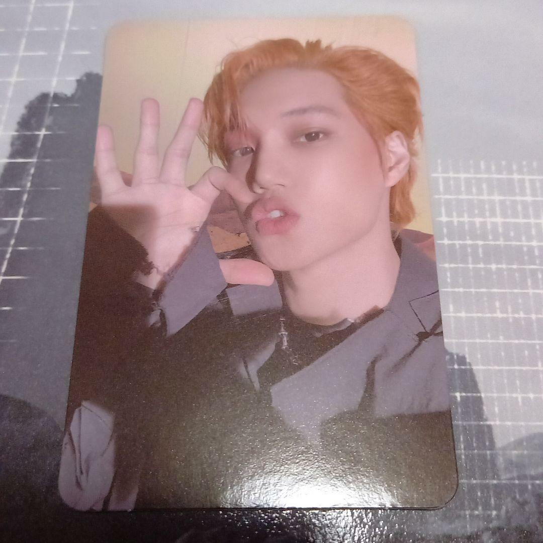 EXO DON'T FIGHT THE FEELING トレカ EXO KAI Don't fight the feeling Official Photo card