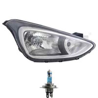 Scheinwerfer Frontscheinwerfer Links H4 FüR Hyundai I10 BA IA Inkl. Osram Lampen