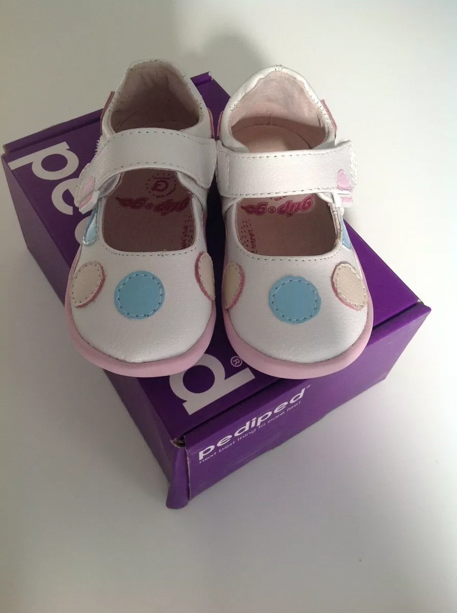 Pediped Gie White Soft Soled