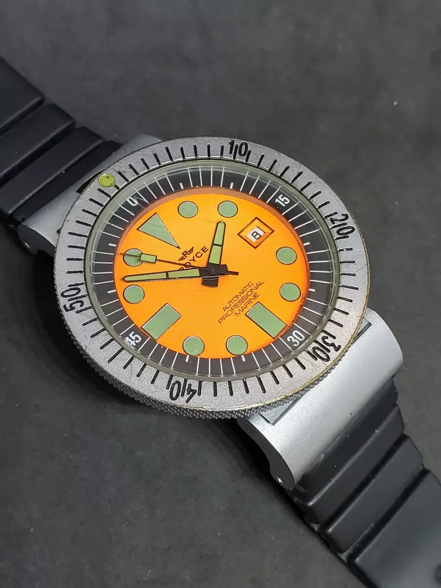 70s Royce Orange Face Auto Professional Marine for French Navy