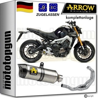 ARROW KOMPLETTANLAGE ZUGELASSEN KAT THUNDER TITAN C YAMAHA MT09 MT-09 2020 20