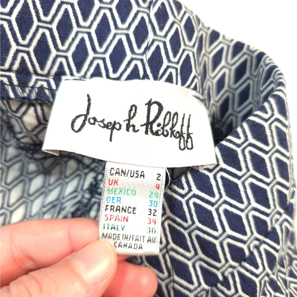 Joseph Ribkoff Conjunto de 3 Pantalones Ajustados de Pierna Mujer Talla 2 Carrera Oficina Foto 4 de 4