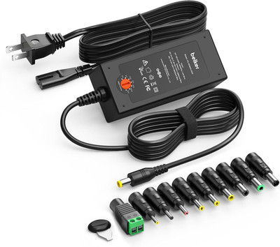 45W Universal 5V 6V 7.5V 9V 12V 13.5V 15V AC DC Adapter Power Supply for Househo