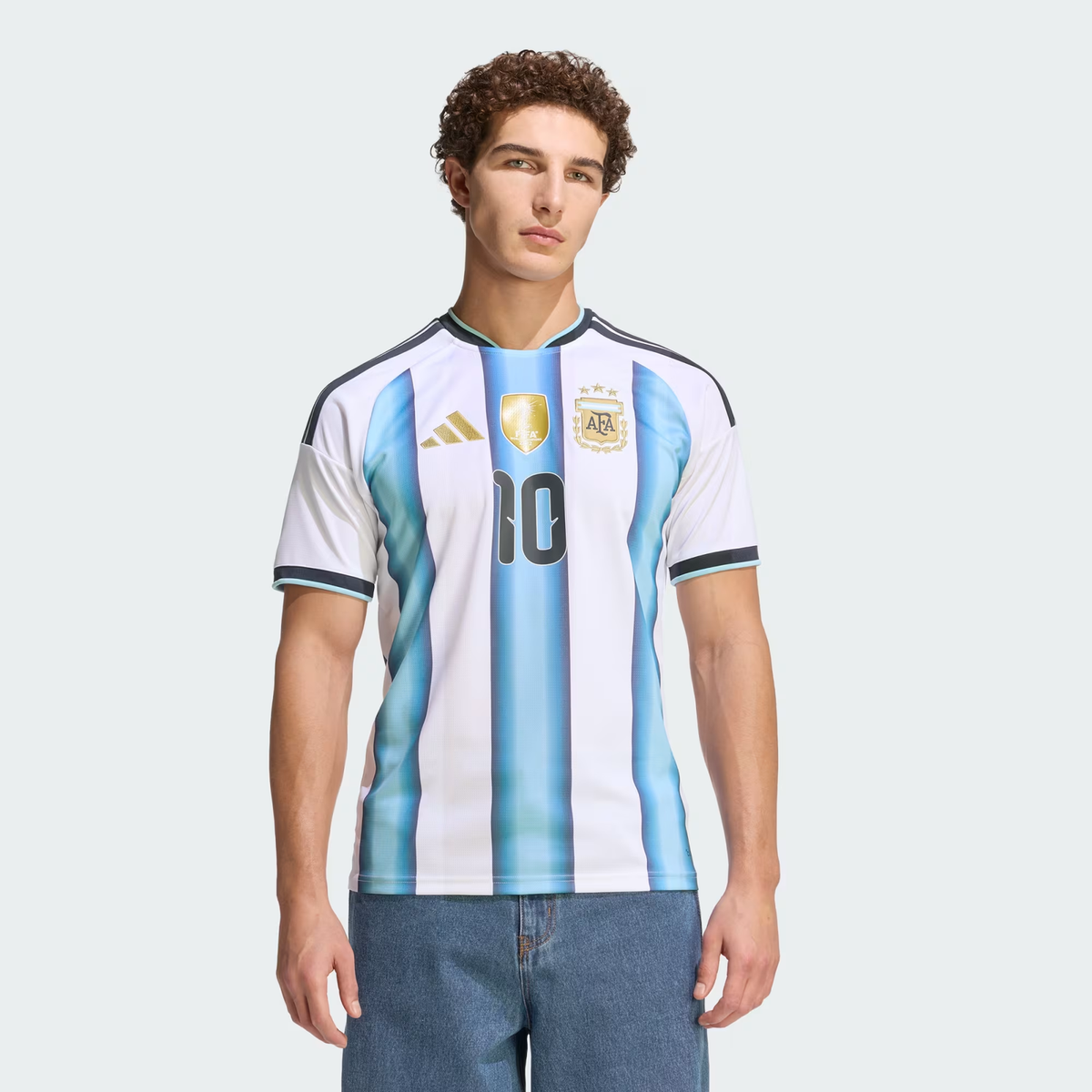 Size S-4XL Argentina 2026 World Cup Home Messi #10 Jersey-Fans
