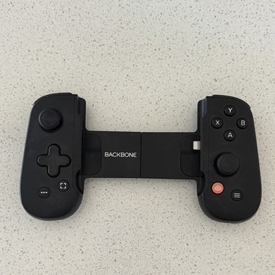 Backbone One Black Mobile Gaming Controller for iPhone Lightning Ergonomic
