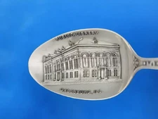 Sterling Silver Shepard Mfg Co Souvenir Spoon – Galesburg IL Public Library