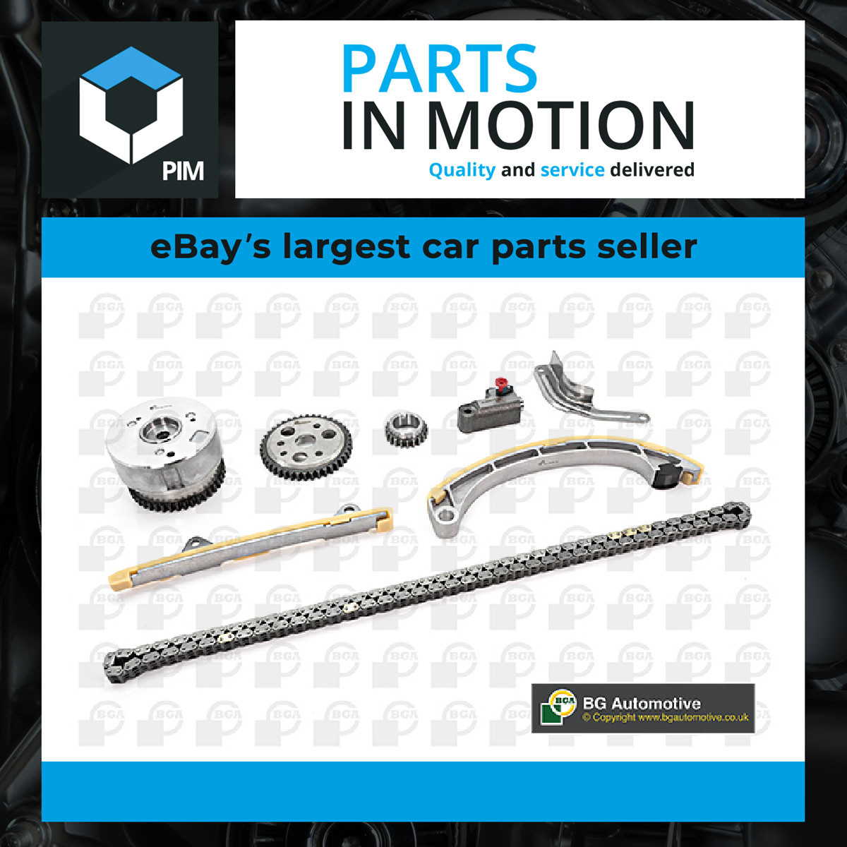 Timing Chain Kit fits DAIHATSU MATERIA M4 1.3 2006 on K3-VE BGA Quality New