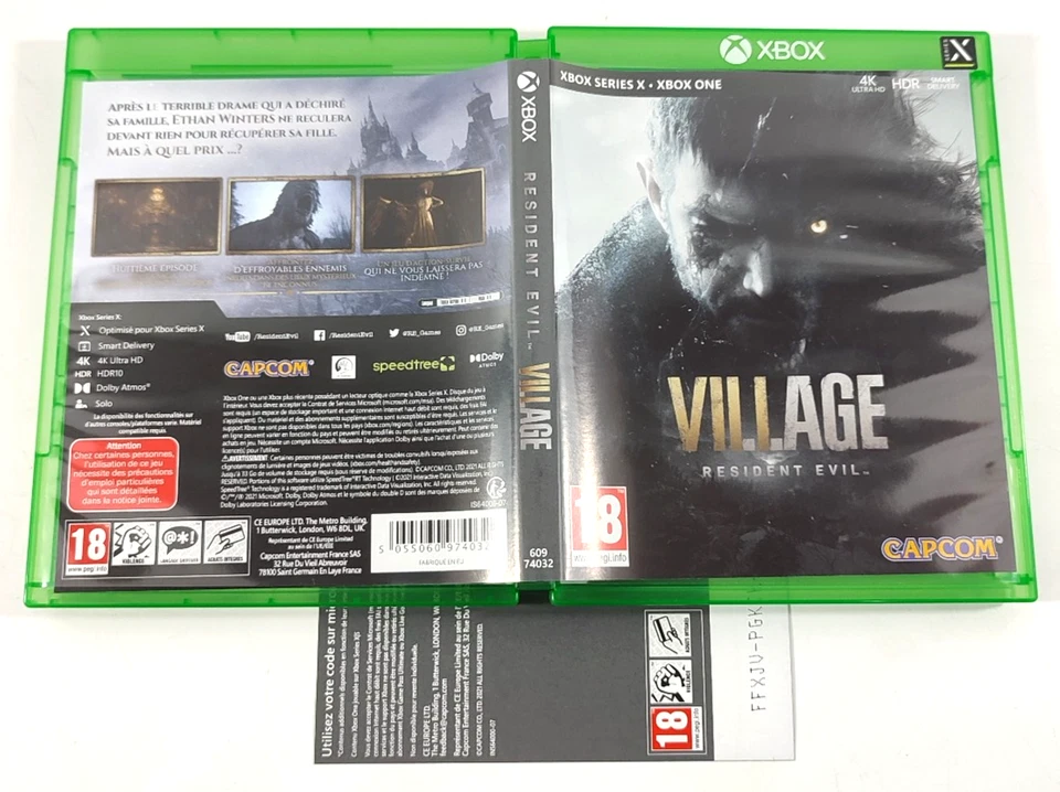 Resident Evil VIllage Jeu Vidéo Xbox Series X, photo 2 sur 2