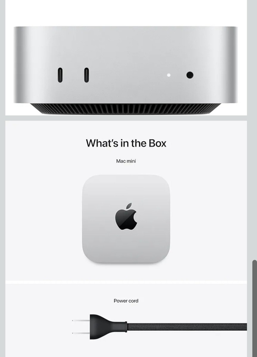 Apple Mac mini - M4 Pro chip - 24GB Memory - 512 GB SSD - NEW | eBay