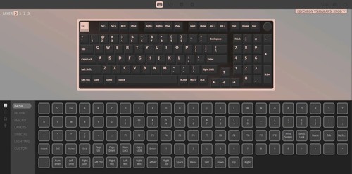 Keychron V5 Max QMK Kabellose Mechanische Tastatur, QWERTY US, V5M-D1, Red - Bild 9 von 13
