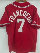 Vintage Atlanta Braves Majestic Jeff Francoeur Men’s Jersey Medium