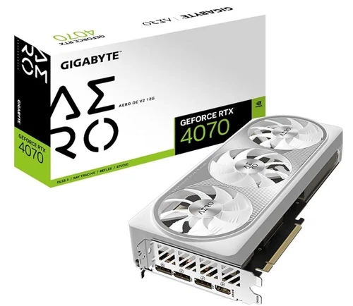 GIGABYTE GeForce RTX 4070 AERO OC 12GB GDDR6X Graphics Card NEW