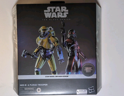 #ad #ad Star Wars Black Series Ned B and Purge Trooper Star Wars: Obi Wan Kenobi Sealed $29.97