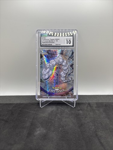 CGC 10 ONIX #95 POKEMON TOPPS SPECTRA CHROME - Picture 3 of 6