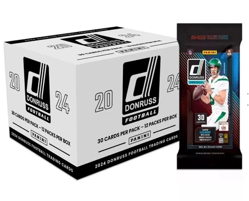 2024 Panini Donruss Football Jumbo Value 12-Pack Box