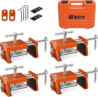 4 Pack Cabinet Clamps - Professional Face Frame Alignment Tool for Woodworking