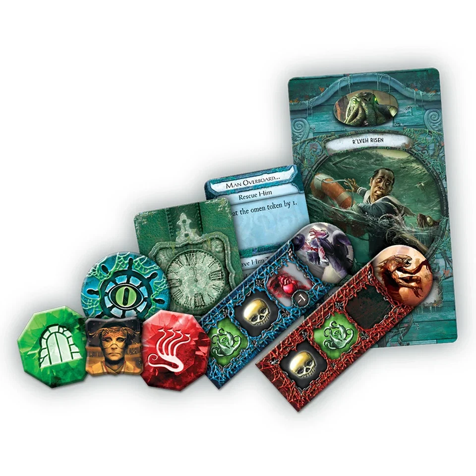 Elder Sign: Omens of the Deep Expansion (2017) Brand New, Sealed - Image 4 of 4