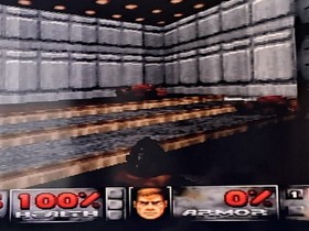 Sega Saturn Mk2 Console Controller Leads And Doom Game