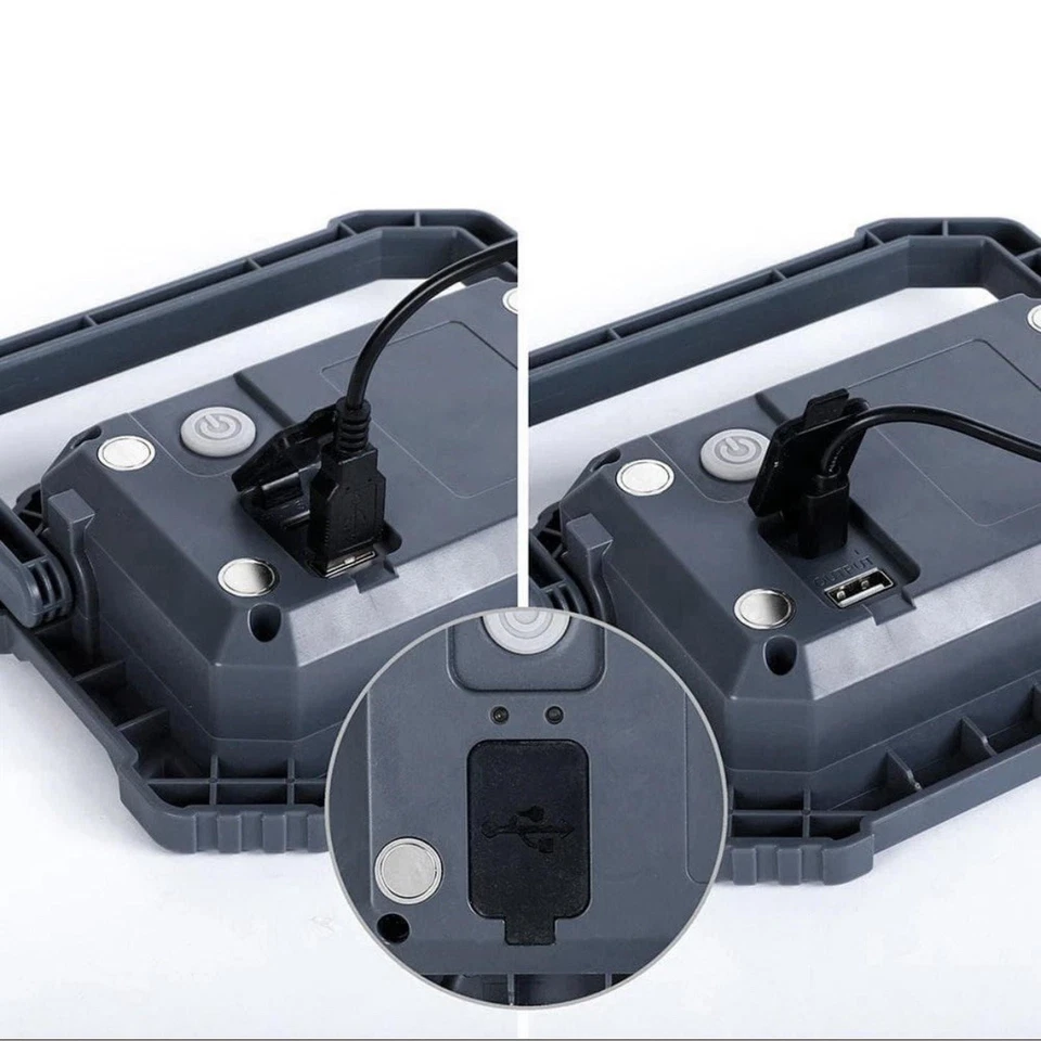 Defiant Rechargeable Magnetic Utility Light Foldable Handle. 2-Pack New - Image 4 of 4