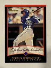 2001 BOWMAN #91 CARLOS BELTRAN KANSAS CITY ROYALS