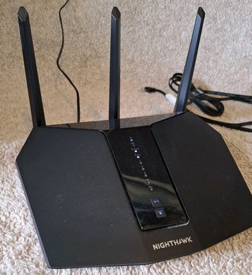 NETGEAR Nighthawk AX2400  WiFi 6 Dual-Band Router 2400Mbps 4-Port Black