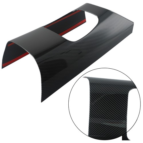 Rear Outlet Cover Auto Car ABS Carbon Fiber For Left-hand Drive Models - Picture 5 of 12
