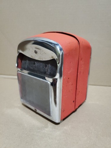 Marathon Menasha Diner compact napkin Dispenser 1968 Wisconsin vintage - Picture 3 of 12