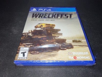 Wreckfest Drive Hard Die Last THQ Sony Playstation 4 PS4 Brand New Sealed-!