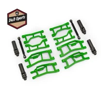 Traxxas 10790-GRN - Green Heavy Duty WideMaxx Suspension Kit (Mini MAXX)