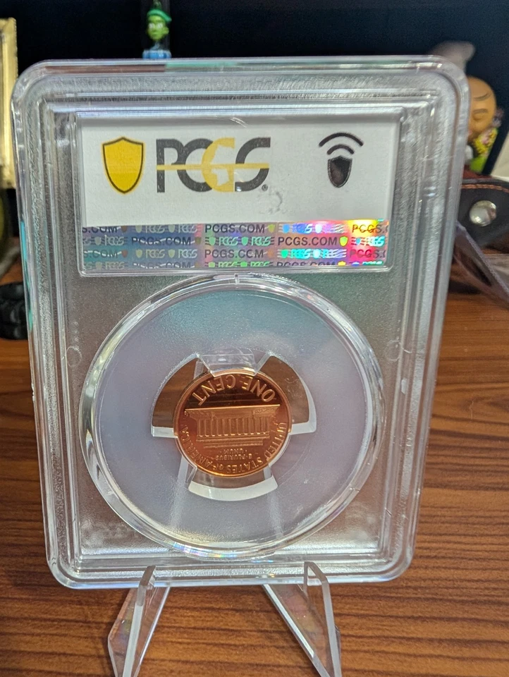 1992-S Lincoln Cent PCGS PR69RD DCAM Proof - Image 2 of 4