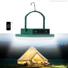 Portable LED Camping Lantern Lamp Solar Rechargeable Type-C 500-600LM Light