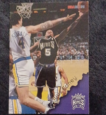 SkyBox 1996 Tyus Edney Sacramento Kings #133 Rookie Basketball Trading Card. rookie card picture