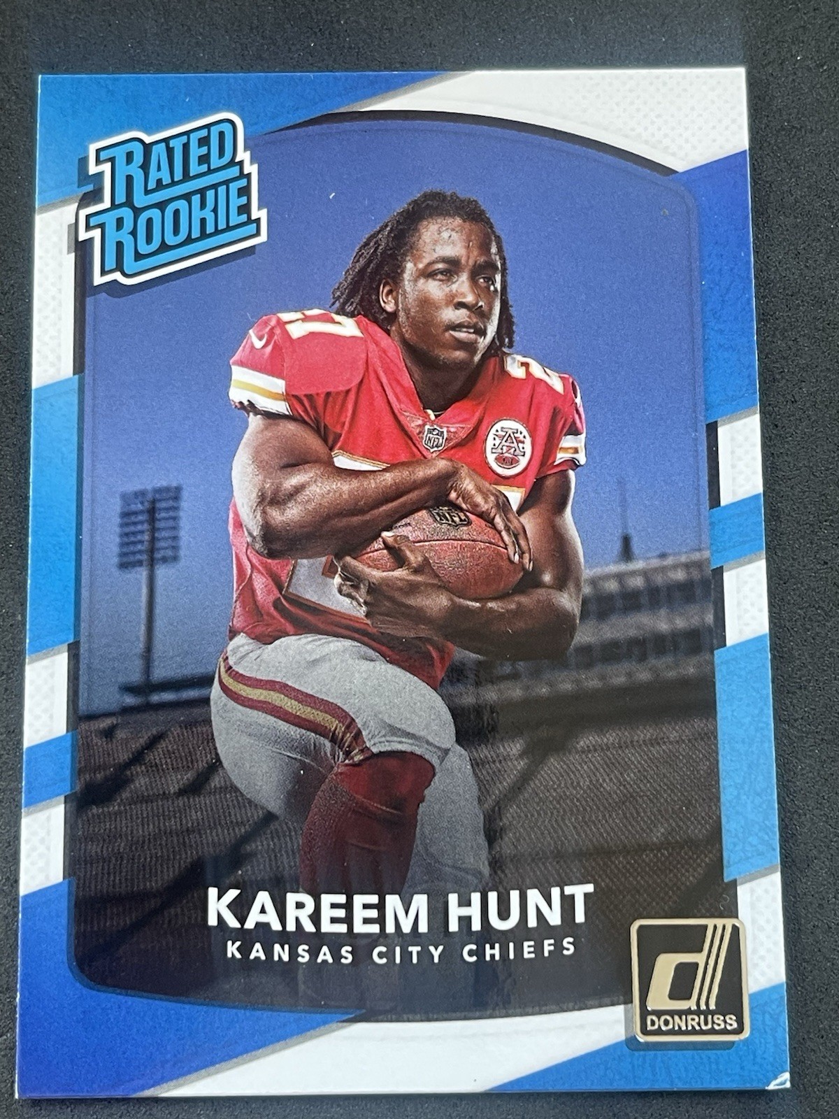 2017 Panini Donruss - Rated Rookie Kareem Hunt #332 (RC)