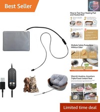 USB Pet Heating Pad   Turns Any Pet Bed Heated Use Inside Bed, 5V/2A Required...