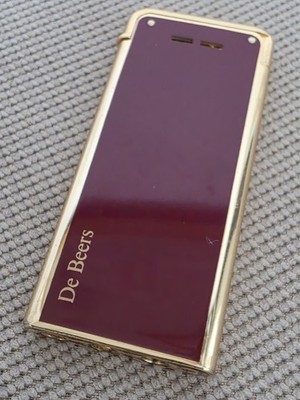 De Beers Werbegeschenk - Vintage Windmill 5mm Card Lighter Feuerzeug ~1990er