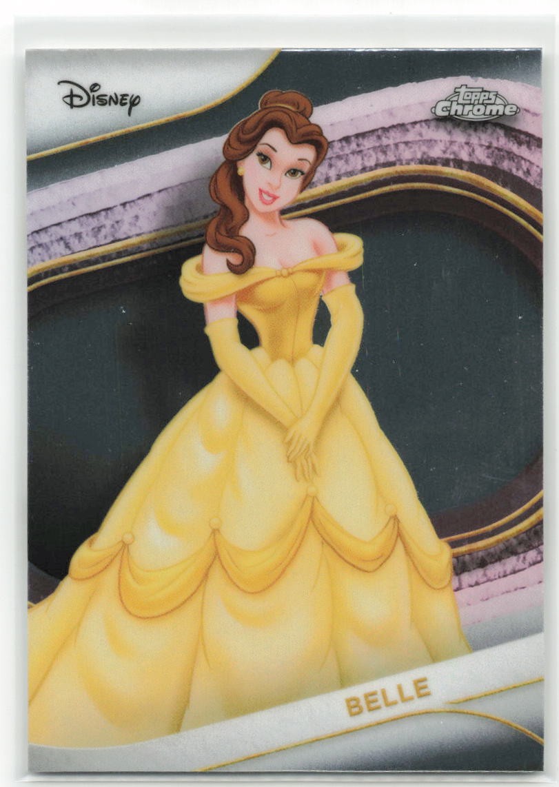 2025 topps chrome Disney Belle 199シリ 2025 Topps Chrome Disney Belle #125 Aqua Mini-Diamond