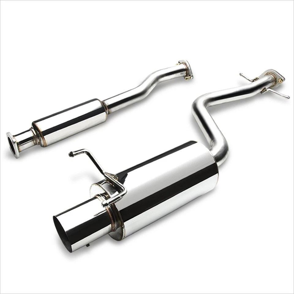 For 01-05 IS300 Altezza XE10 4" Tip Muffler Performance Catback Exhaust System - Image 2 of 4