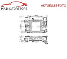 LADELUFTKÜHLER KÜHLER LADELUFT VALEO 817999 A NEU OE QUALITÄT