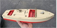 Original 1930's Lionel Chris Craft Tin Windup Motorized Racing Boat Works Exc