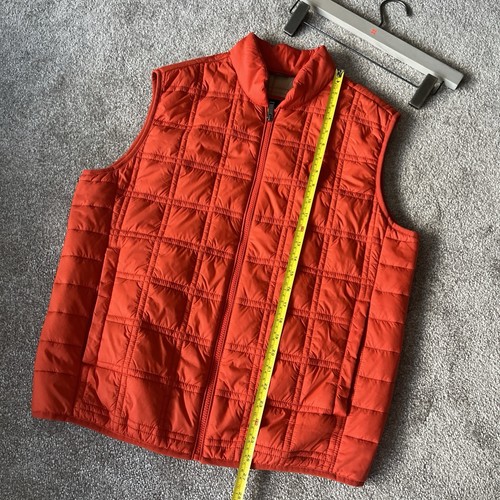 Men’s MICHAEL KORS Bodywarmer Gilet Waistcoat Underjacket M Orange - Picture 10 of 12