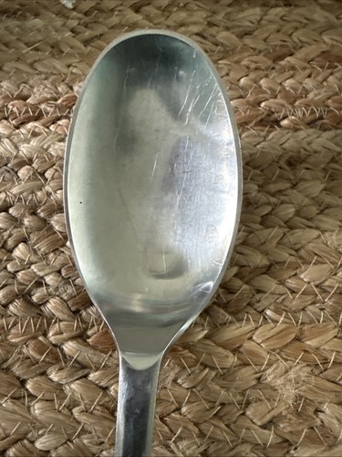 Vtg Dansk Stainless France Thistle 1 Serving Spoon Jens Quistgaard Midcentury - Picture 2 of 7