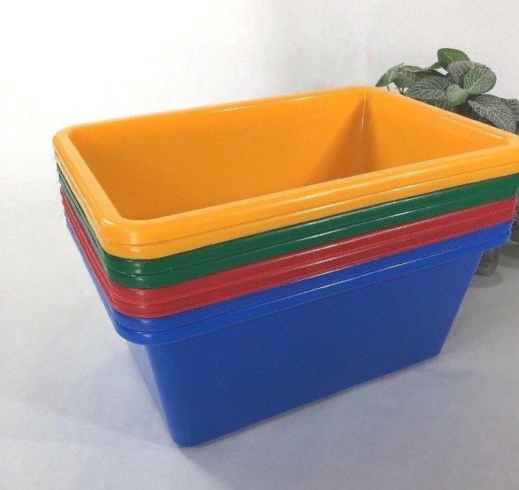 kids toy storage tubs