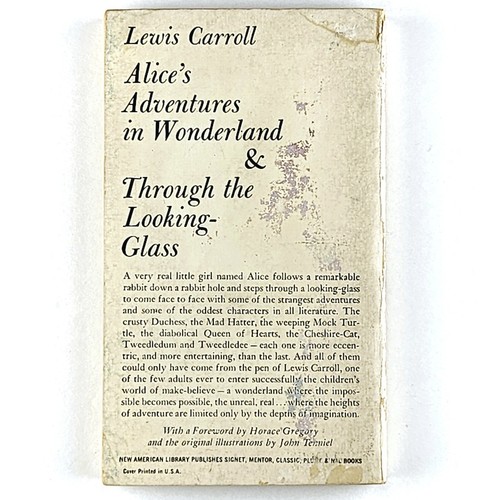 Lewis Carroll Alice's Adventures in Wonderland Through the Looking Glass 1960 ed - Picture 2 of 4